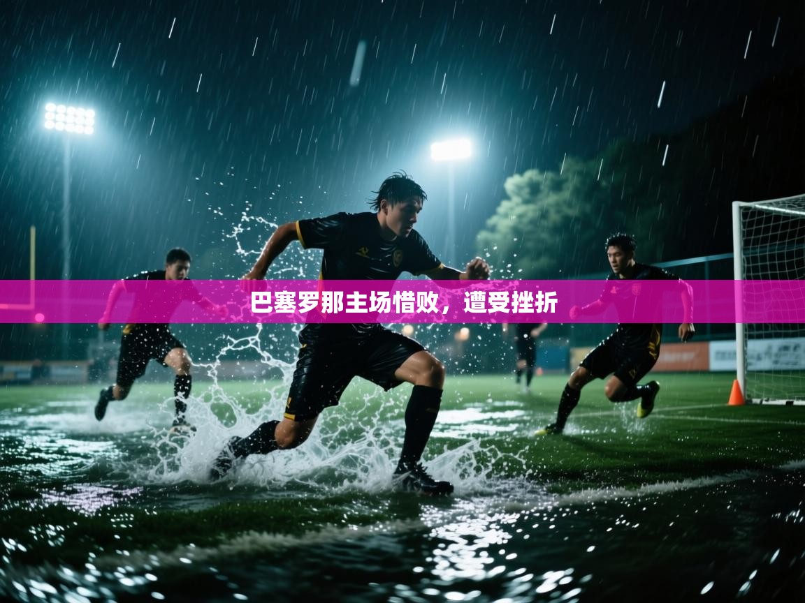 巴塞罗那主场惜败，遭受挫折  第1张